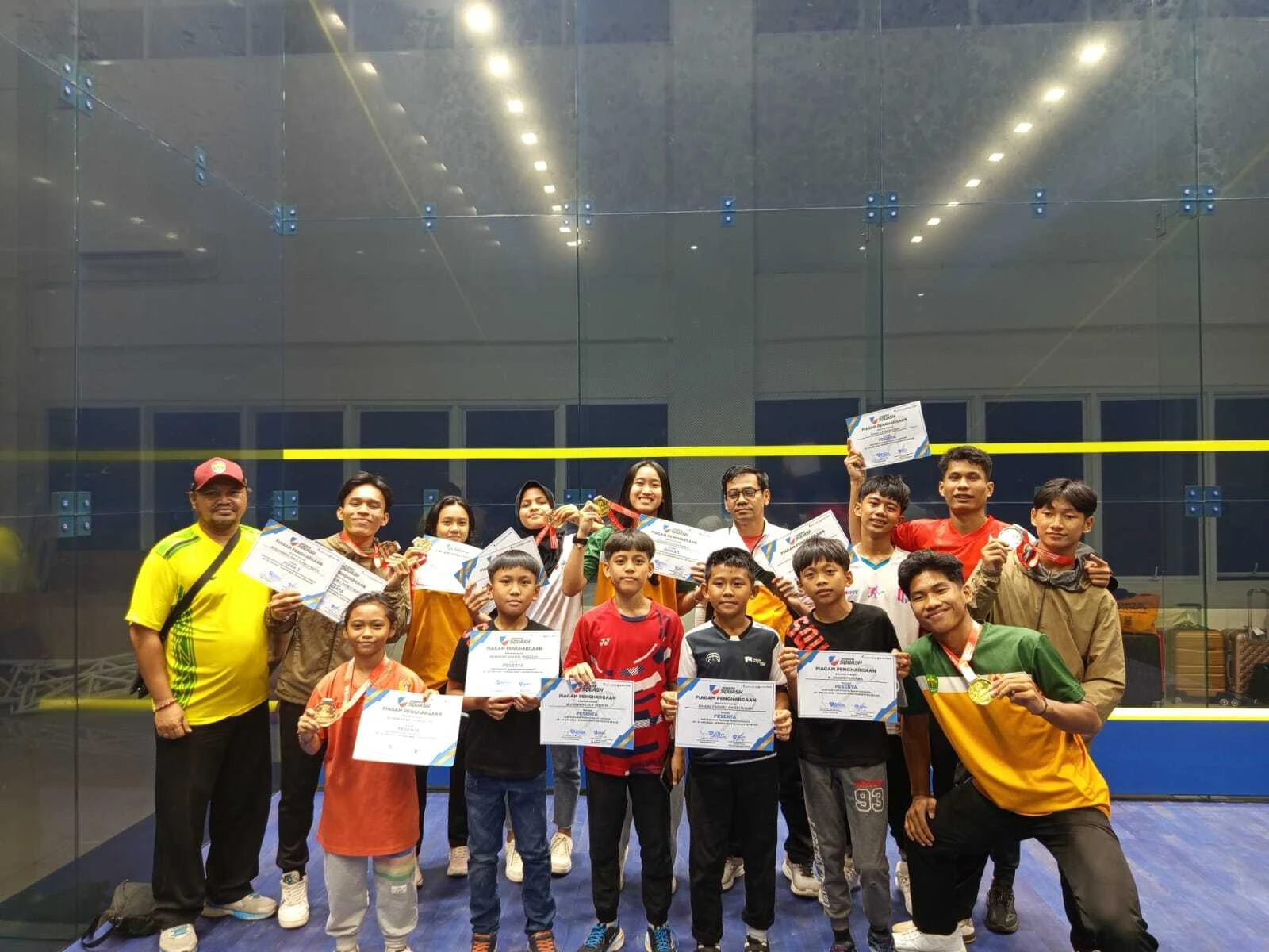 Achmad Fauzi Lolos Timnas SEA Games! Squash Kaltim Bangkit  &  Tembus Tiga Besar Nasional